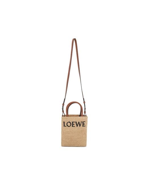 Loewe Women's Standard A4 Raffia Tote Bag - Natural - Totes