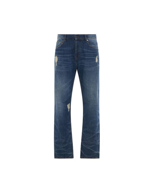 A_COLD_WALL* Blue Foundry Denim Jeans, Washed, 100% Cotton for men