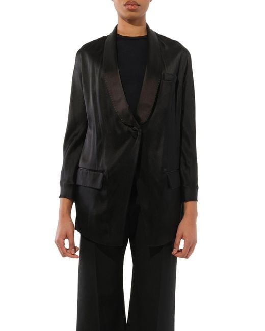 Givenchy Black Long Jacket