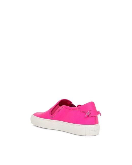 Givenchy Pink Urban Street Knots Sneakers, 100% Rubber