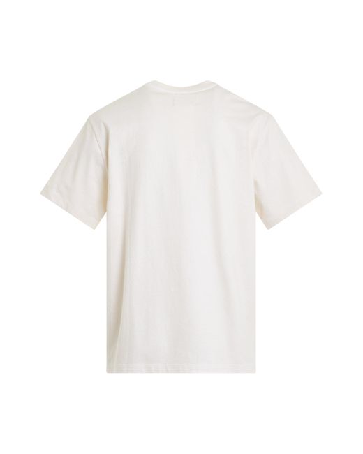 Doublet White 'Ai-Generated "" Logo T-Shirt, Short Sleeves, , 100% Cotton, Size: Small for men