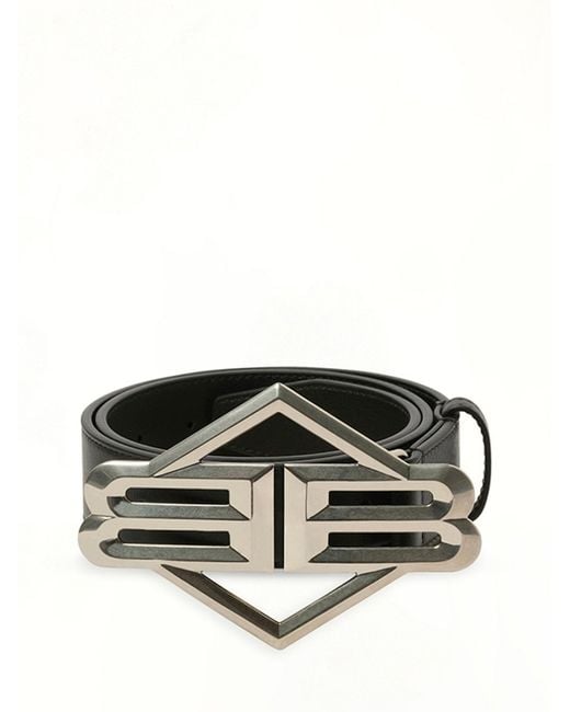 Balenciaga Carpool Belt 35, 100% Leather in Black for Men | Lyst