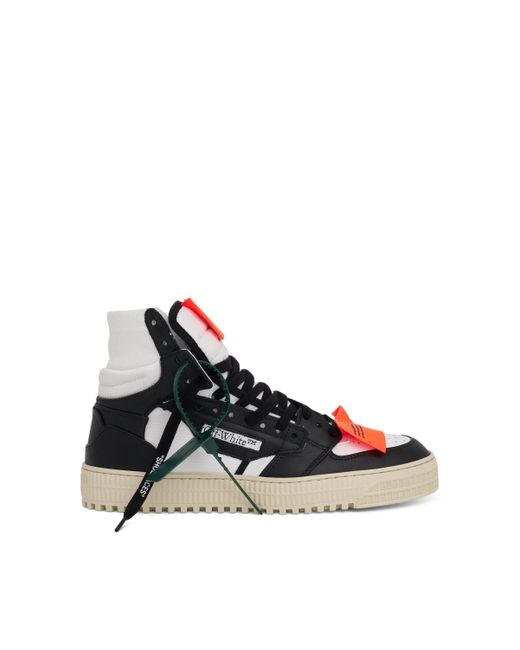 Off-White c/o Virgil Abloh Blue Off- 3.0 Off Court Leather Sneakers, /, 100% Rubber for men