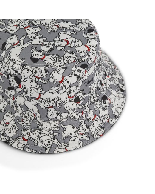 Givenchy Gray Disney 101 Dalmatians Reversible Bucket Hat for men