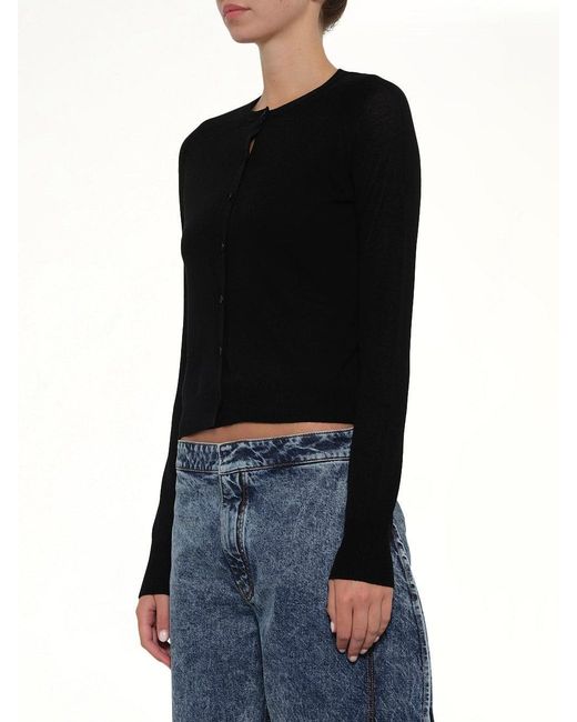 Alaïa Black Layer Cardigan