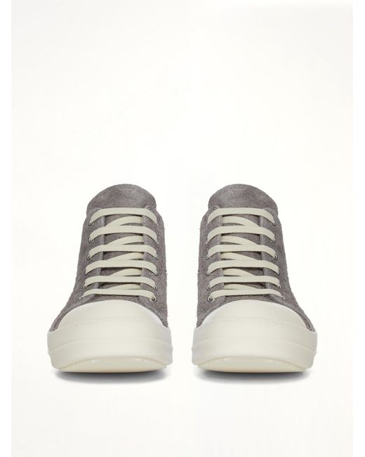 Rick Owens White Low Sneaker