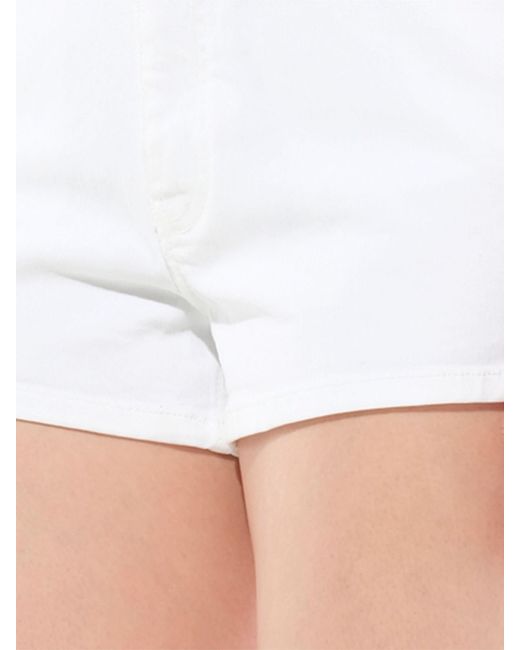 Givenchy Blue Mini Denim Shorts