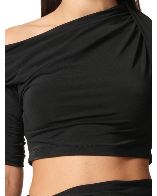 Jacquemus Black Le Haut Drapeado Mc