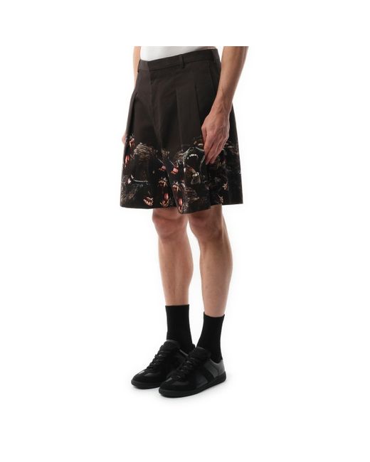 Givenchy Black Bermuda Shorts for men
