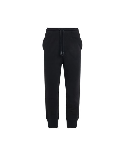 Loewe Black 'Relax Fit Sweatpants, , 100% Cotton, Size: Small for men