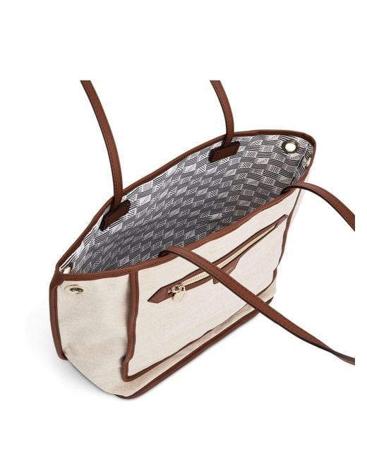 Moreau White Saint Tropez Tote Reverse Pm