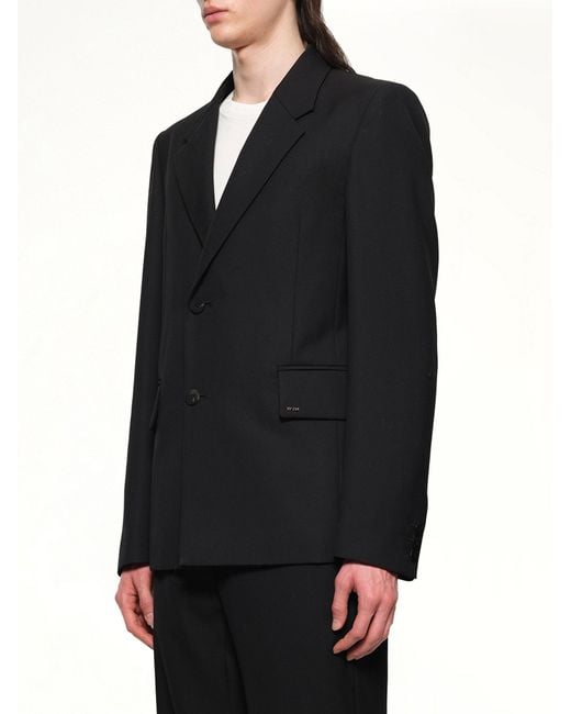 Wooyoungmi Black Single Breasted Blazer for men