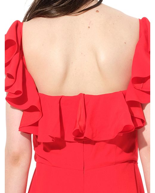 McQueen Red Abito Dress