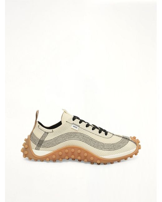 AMI Natural Mirage Sneakers for men