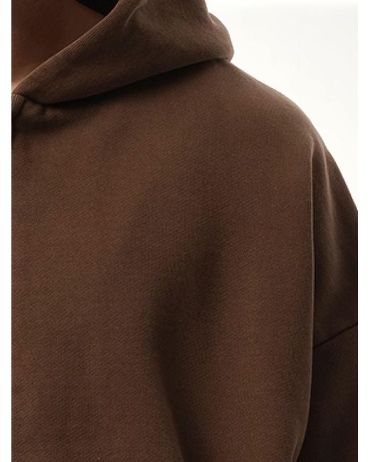 Entire studios Brown Thermal Hood for men