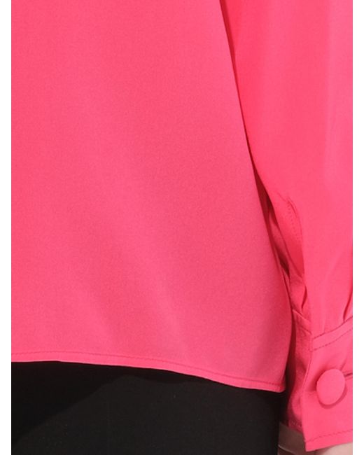 Givenchy Pink Long Sleeve Blouse