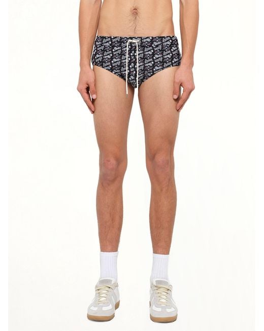 Loewe Blue X Paula Printed Swim Briefs for men