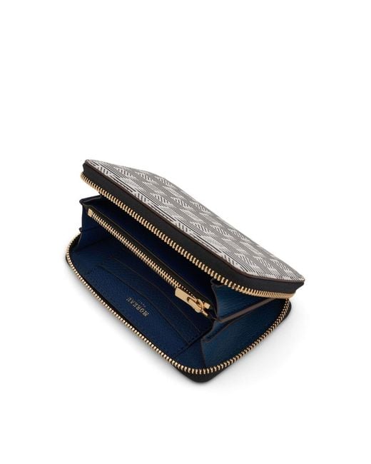 Moreau Metallic Compact Zip Wallet