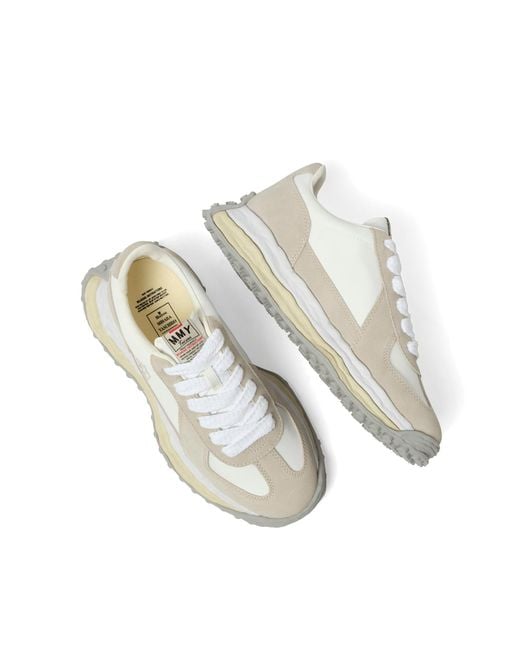 Maison Mihara Yasuhiro White Larry Og Sneakers, 100% Calf Leather for men