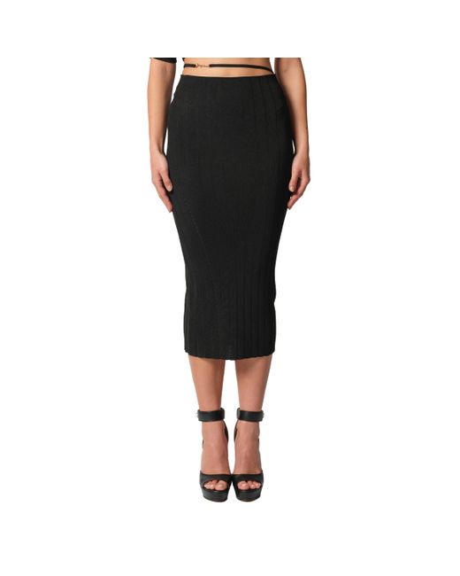 Jacquemus La Jupe Pralu 100 Polyester in Black Lyst UK