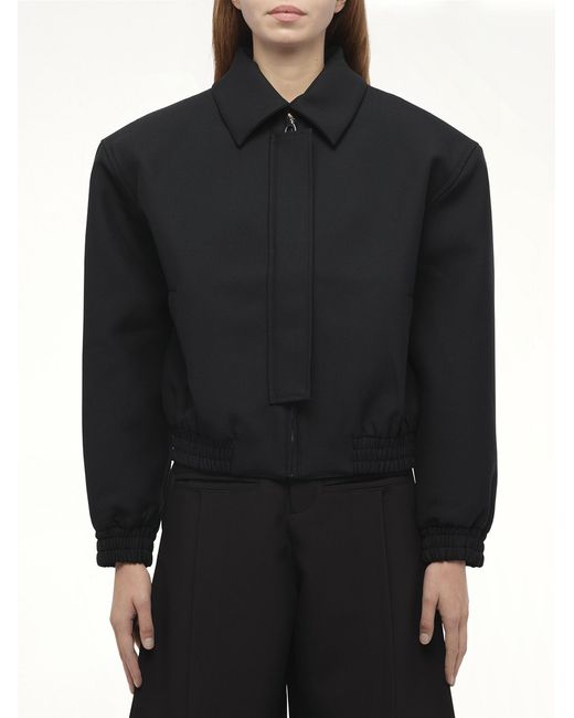 Fax Copy Express Zip Shoulder Jacket, 100% Polyester, Size: Medium