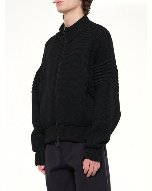 CFCL Black Low Gauge Zip Blouson for men