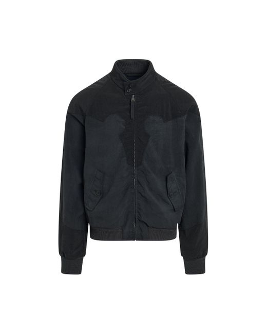 Maison Margiela Black Light Nylon Canvas Jacket, Long Sleeves, , 100% Polyamide for men