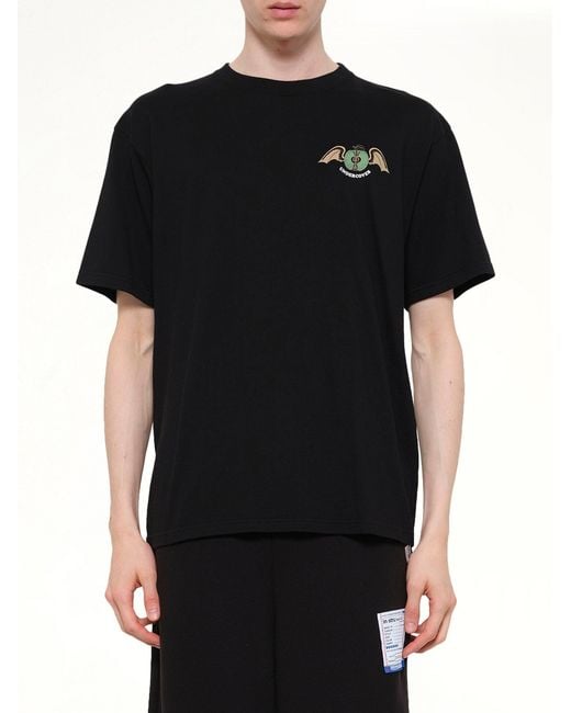 Undercover Black Apple Wings T-Shirt for men