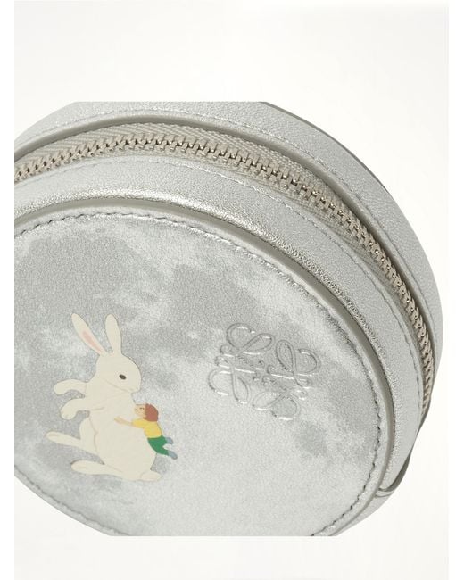 Loewe Gray Bunnies Cookie Coincase