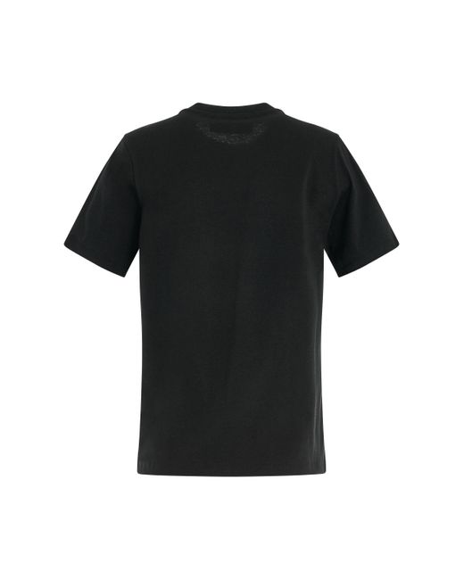 Coperni Black Logo Boxy T-Shirt, Short Sleeves, , 100% Cotton