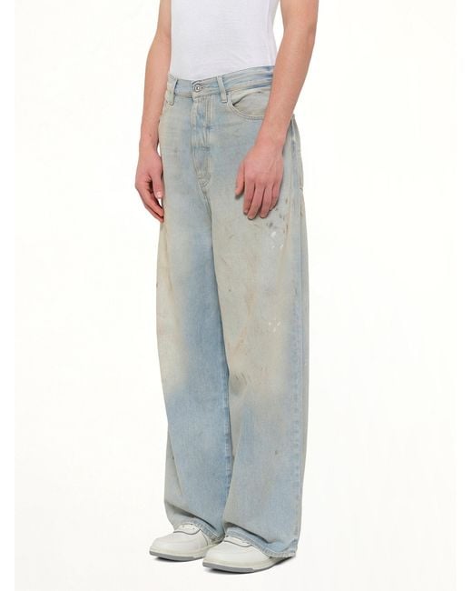 Amiri Blue Baggy Jean for men