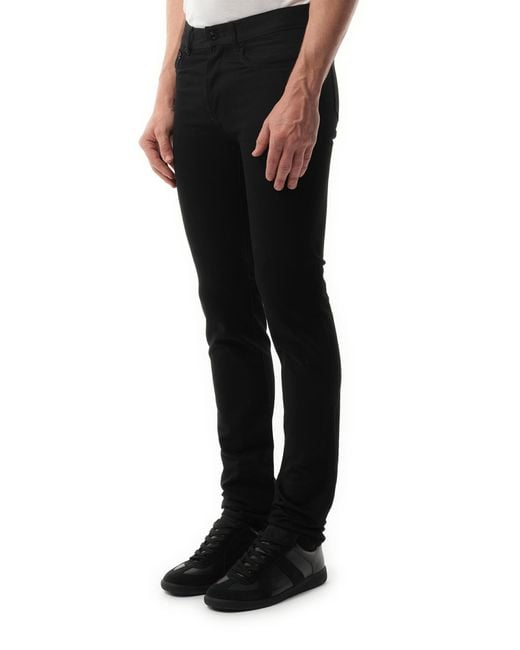 Givenchy Black Embroidered Star Jeans for men