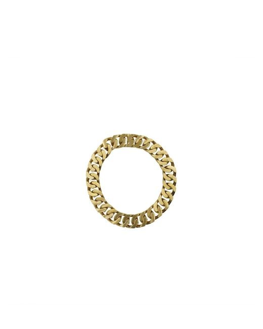 Givenchy Metallic G Chain Medium Golden Necklace for men