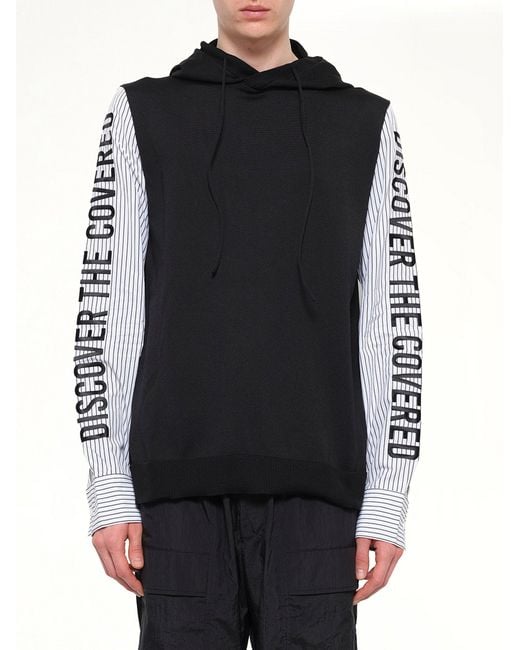 Juun.J Black Sweatshirt for men