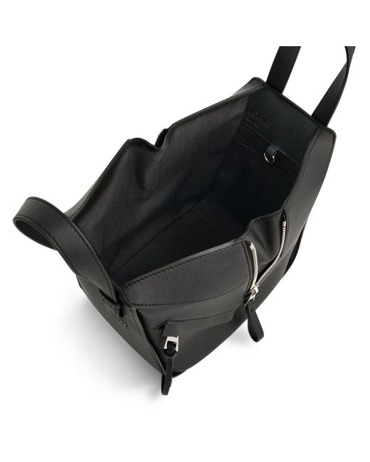 Loewe Black Hammock Compact Bag Crossbody, 100% Classic Calf