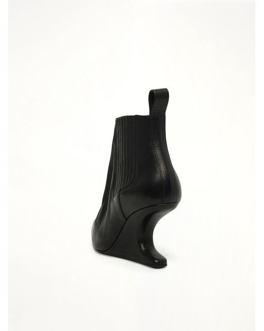 Rick Owens Black Ankle Taco
