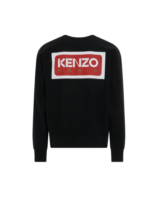 Kenzo paris sweatshirt black sales