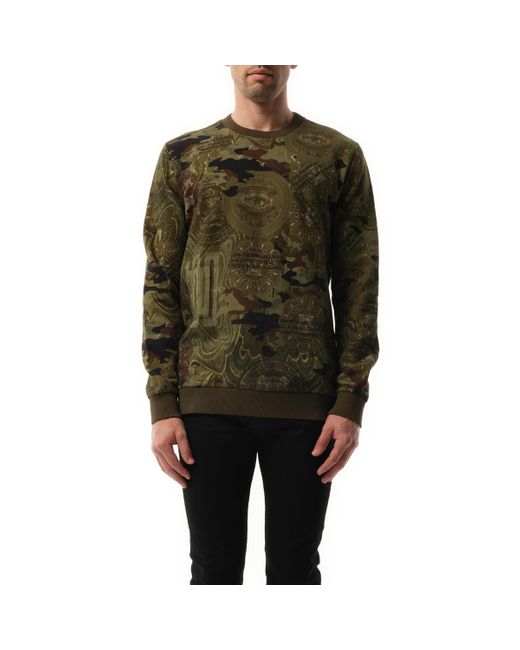 Givenchy Green Podium Dollar Sweatshirt, Size: Small for men
