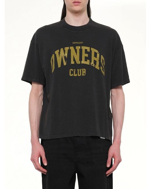 Represent Black Owners Club T-Shirt for men
