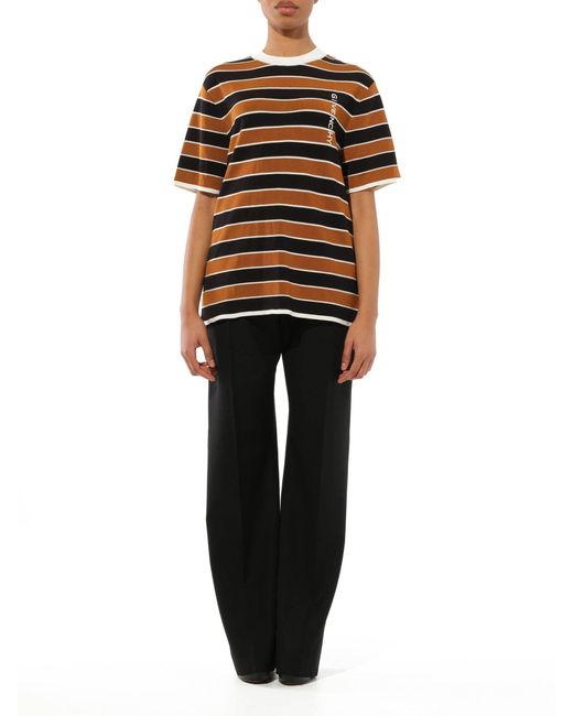 Givenchy Black 'Striped Sweater, , Size: Small
