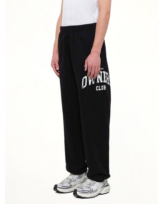 Represent Black Owners Sweatpants for men