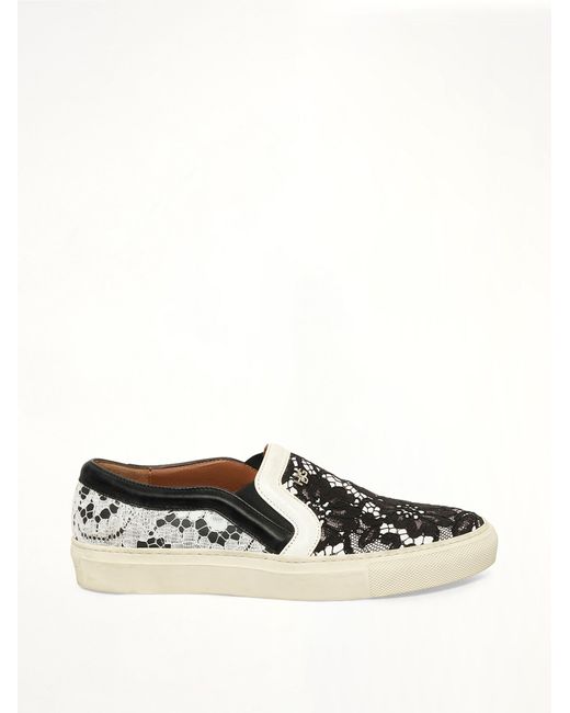 Givenchy White Low Skate Sneaker