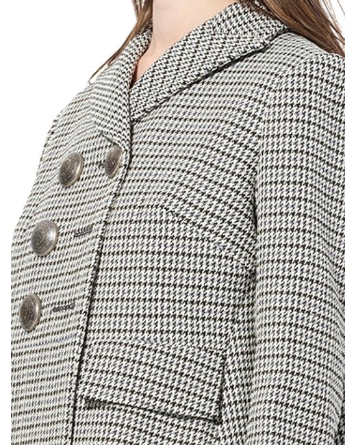 McQueen Gray Cappotto Coat