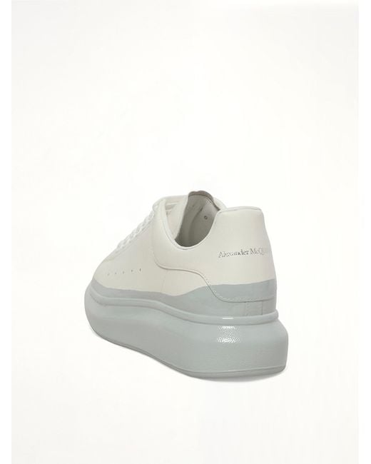 McQueen White Larry Oversized Sneaker for men