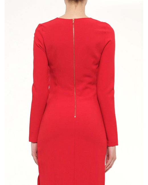 Lanvin Red Long Dress