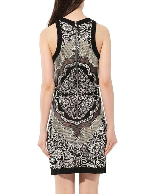 Balmain Black Knit Dress Const
