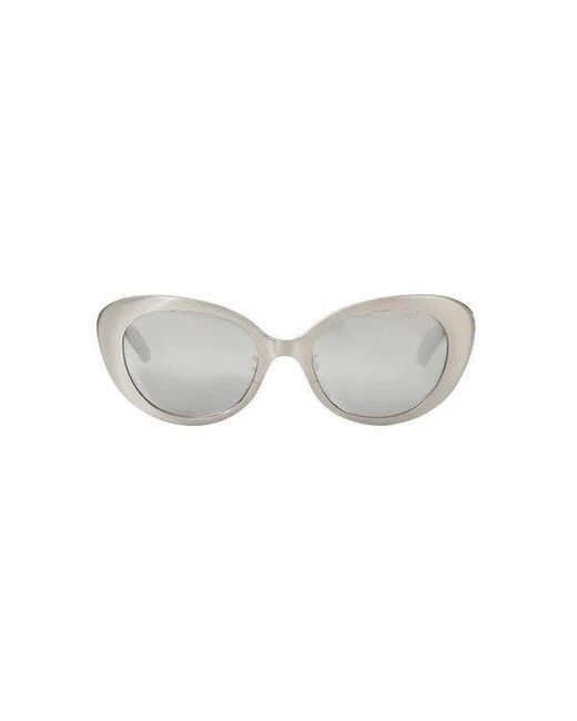 Linda Farrow Gray W/Platinum Lens Sunglasses