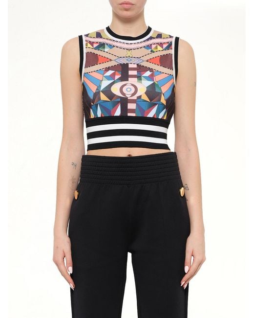 Givenchy Black Sleeveless Top