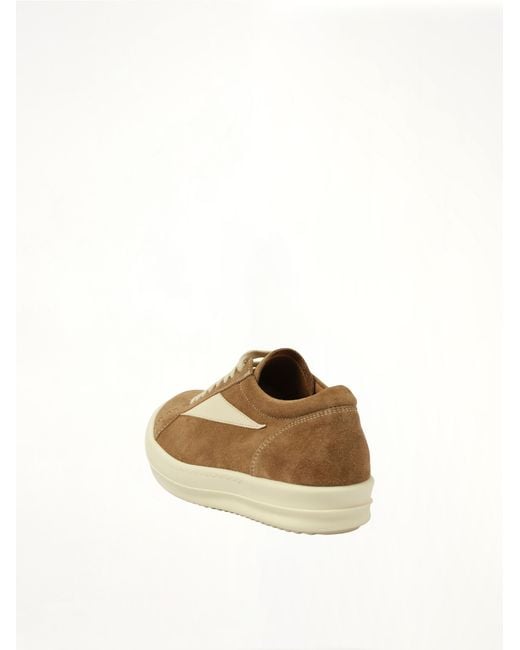 Rick Owens Brown X Marais Vintage Sneaker for men