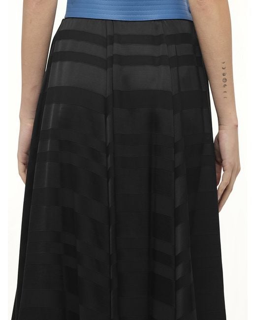 Loewe Black Asym Skirt